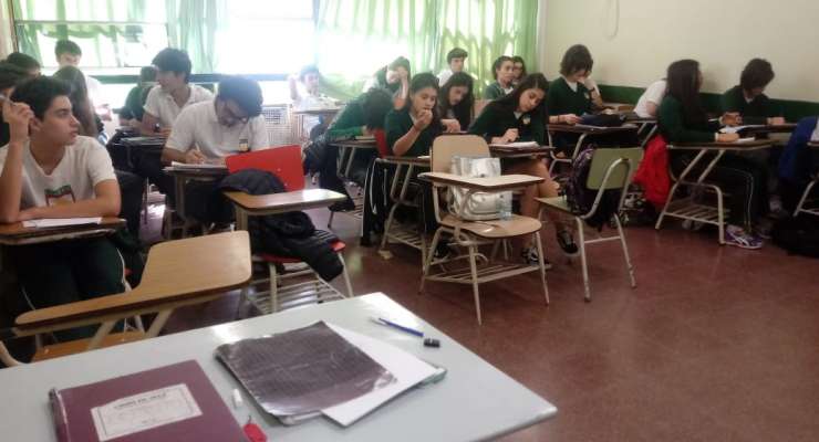 Los alumnos de 4º año trabajaron sobre la deconstrucción del cuerpo
