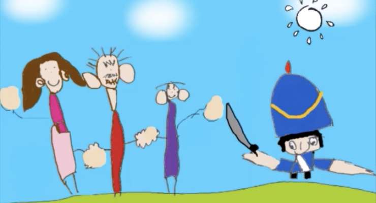 Los chicos de Kinder 5 realizaron un video homenajeando a San Martín