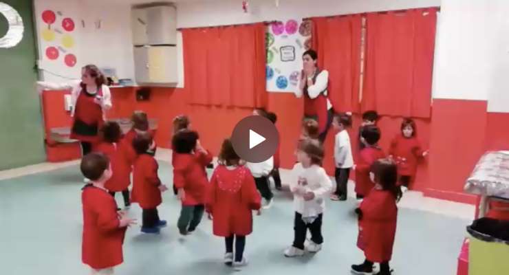 Los Bunnies bailaron Baby Shark