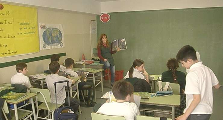 En 5º A aprendieron a usar “Must” y “Don´t have”