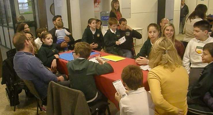 Clase abierta en 3° grado