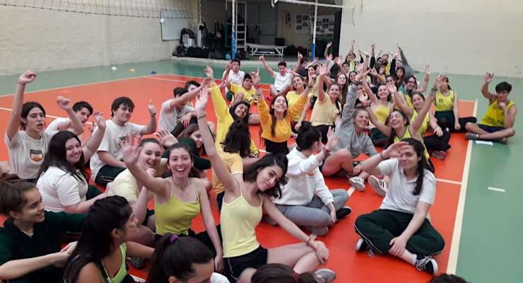 Fiesta de Educación Física en Secundario