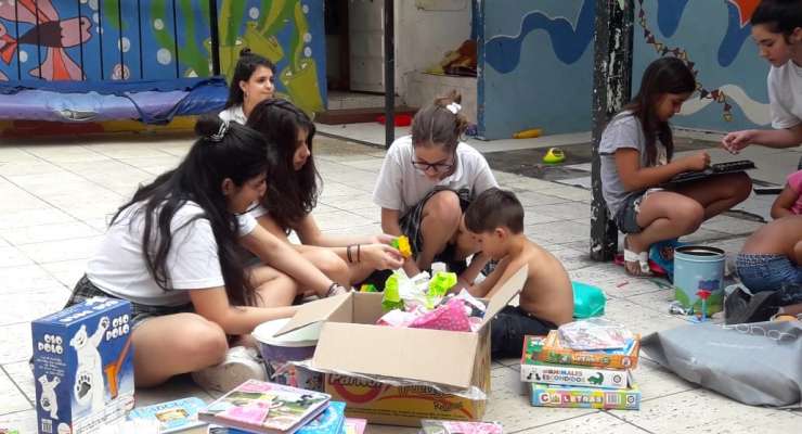 2° año visitó el Hogar Buenos Aires Chiquititos