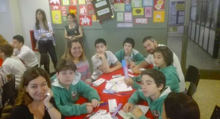 Taller con las familias de 7° grado
