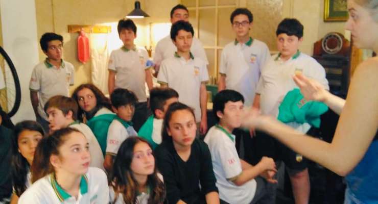 Los alumnos de 7° grado visitaron la Casa museo Anna Frank