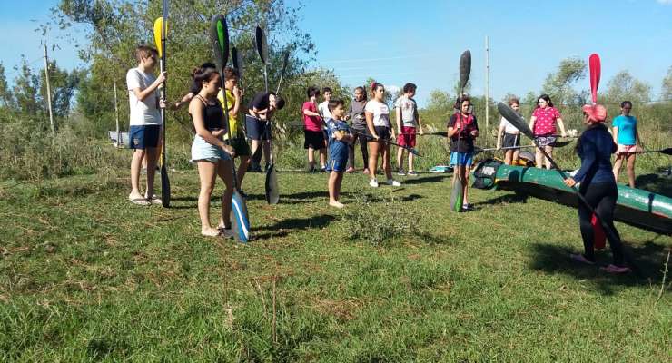 1º año disfrutó de su campamento de integración