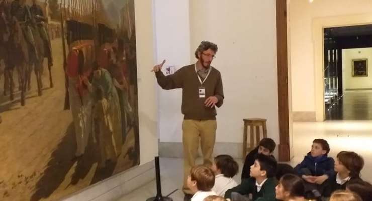 Los alumnos de 5º grado visitaron el Museo Histórico Nacional