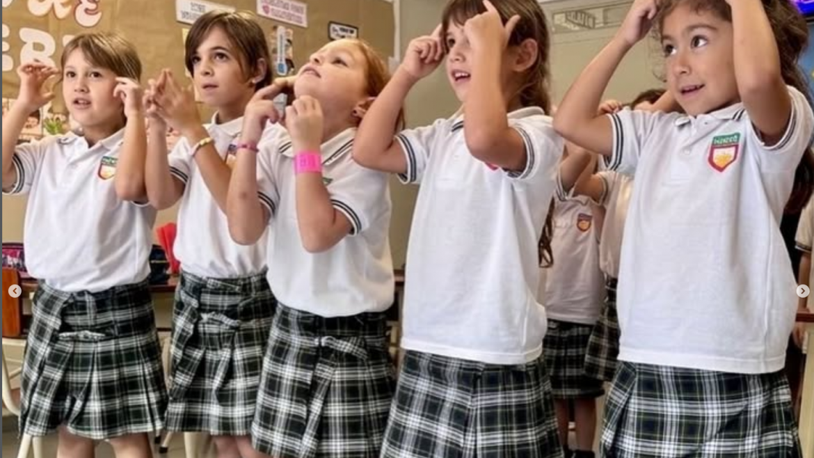 Students have played games to get to know their teachers