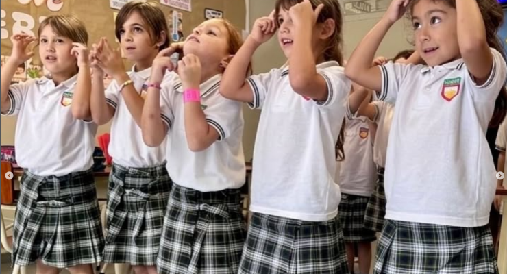 Students have played games to get to know their teachers