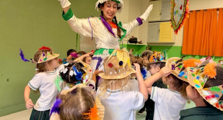 Kinder 3 cerró su proyecto sobre la Murga