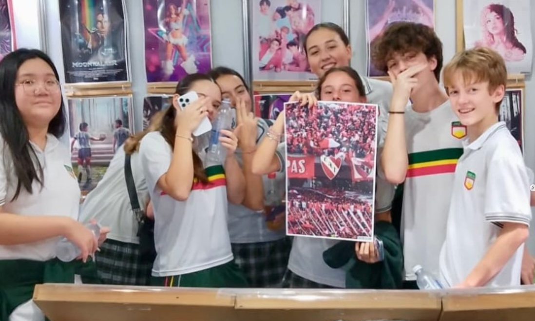 Secondary school students visited the 50th Book Fair in Buenos Aires