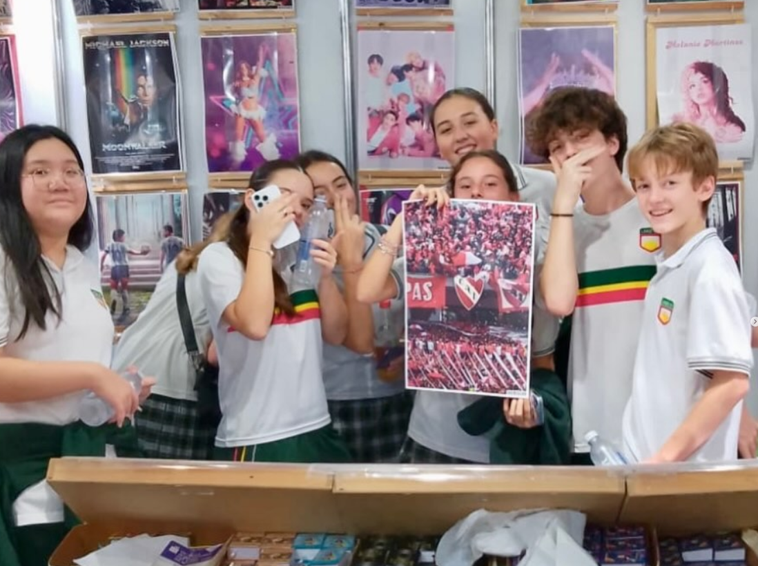 Secondary school students visited the 50th Book Fair in Buenos Aires