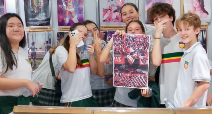 Secondary school students visited the 50th Book Fair in Buenos Aires