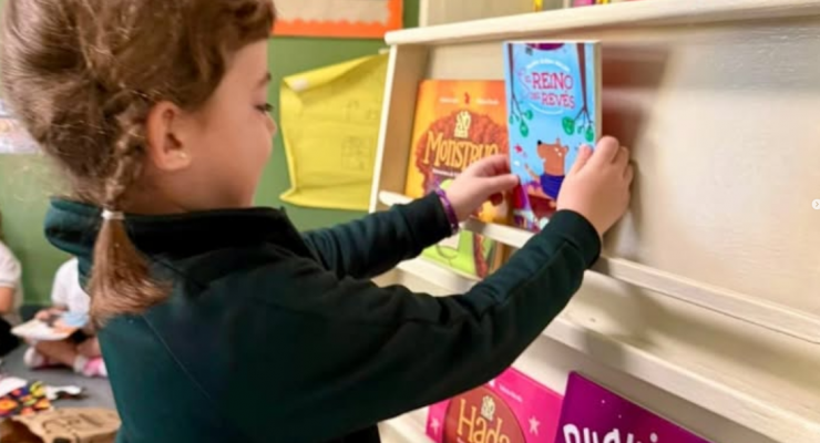 Nivel Inicial inauguró sus bibliotecas