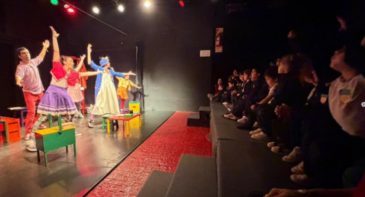 Kinder 4 asistió a la obra “María Elena” en el Teatro La Galera
