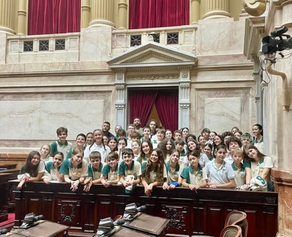 7° grado visitó el Congreso Nacional