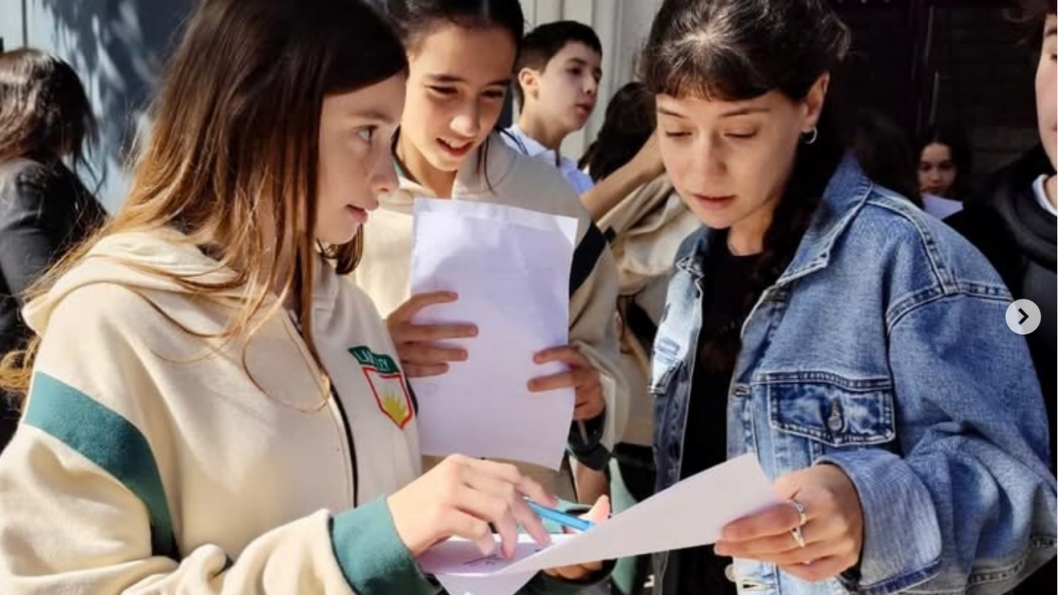 7° grado vivió una jornada de aprendizaje en el barrio