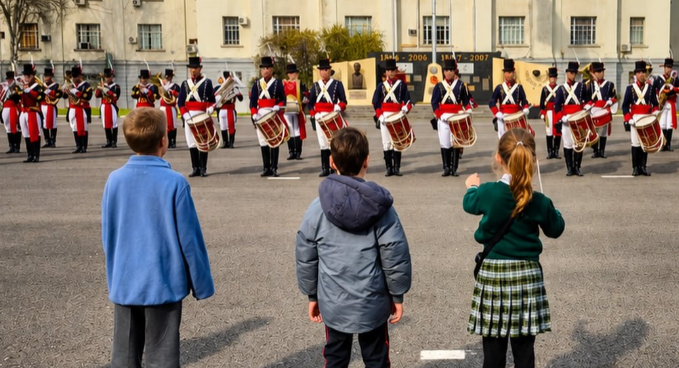 2° grado visitó el Regimiento de Infantería 1 Patricios