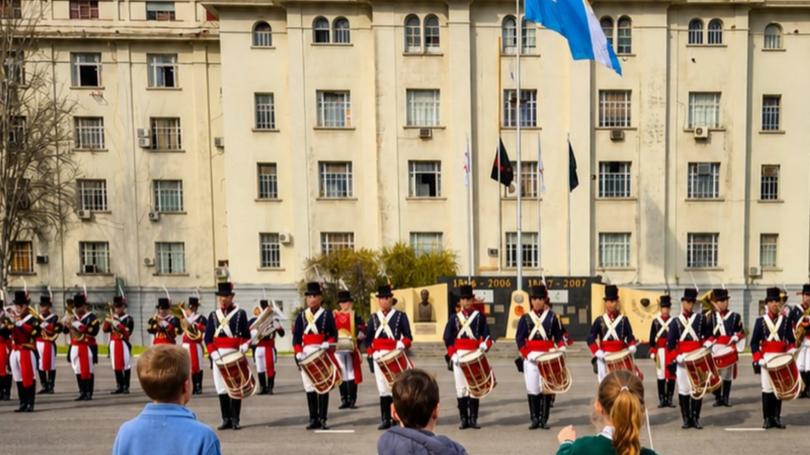 2° grado visitó el Regimiento de Infantería 1 Patricios