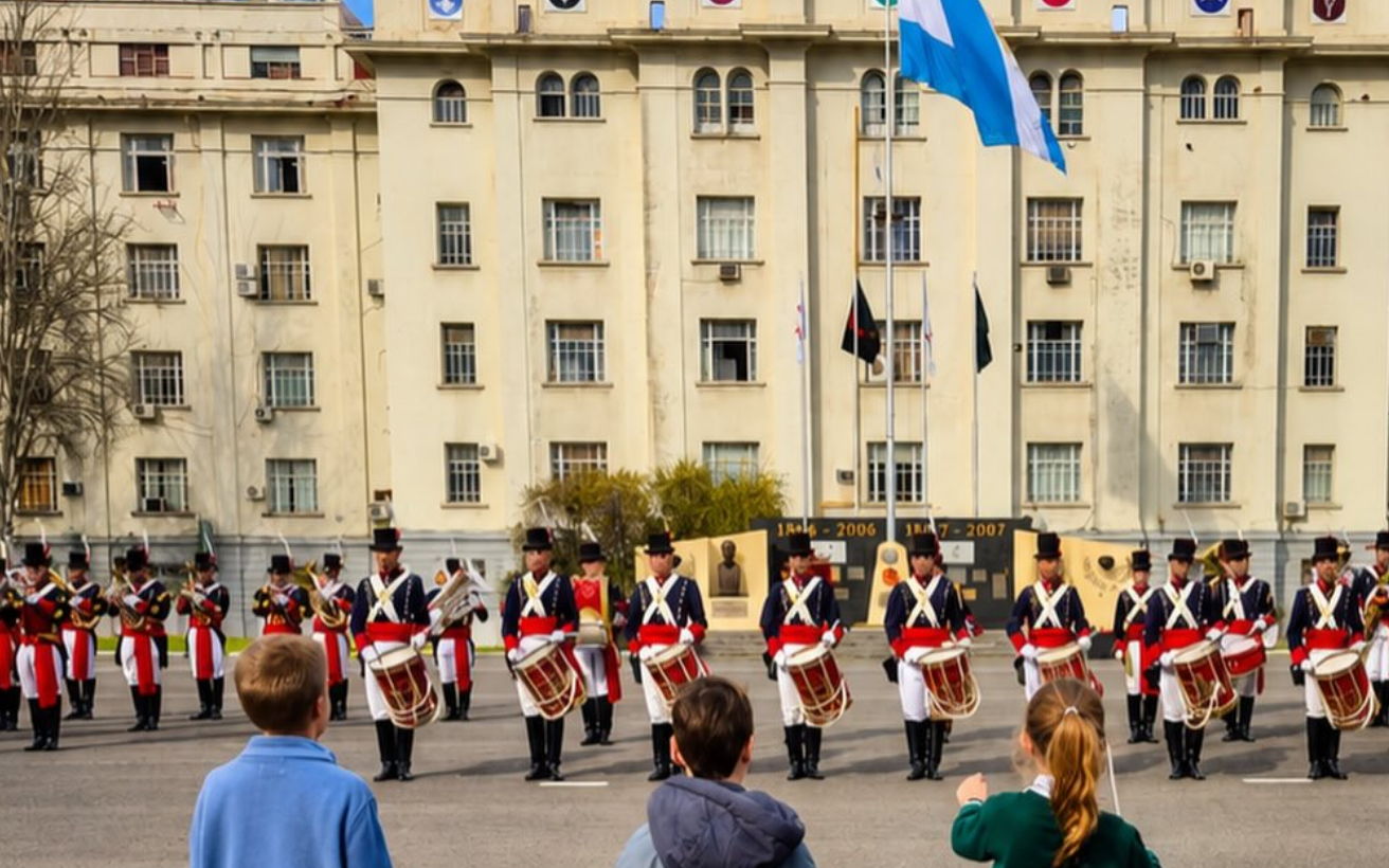2° grado visitó el Regimiento de Infantería 1 Patricios