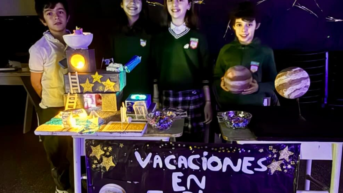 6° grado trabajó sobre la Vía Láctea