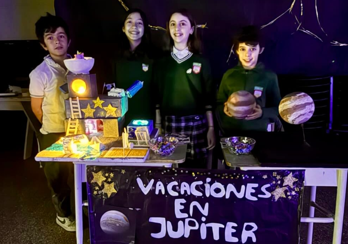 6° grado trabajó sobre la Vía Láctea