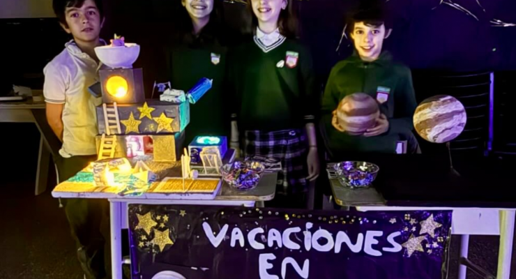 6° grado trabajó sobre la Vía Láctea